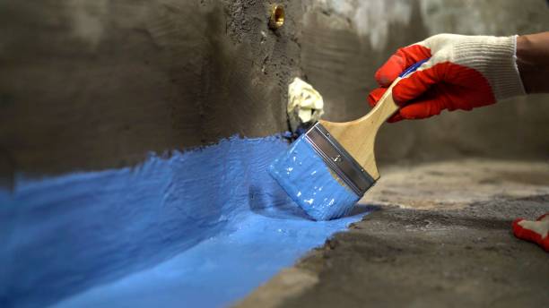 Commercial Foundation Crack Repair project at a Dublin, GA business property by SJ Waterproofing Pros
