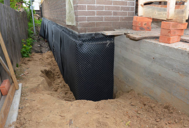 SJ Waterproofing Pros technician performing targeted Foundation Crack Repair assessment in Dublin, GA